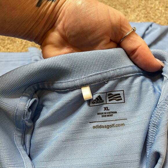 Golf shirts ADIDAS chaps Polo set of 4 Golf collared breathable shirts SZ XL - Picture 2 of 7